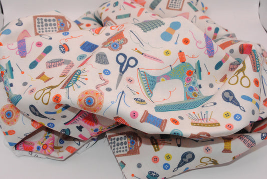 Country Sewing Club 100% cotton Sewing Club