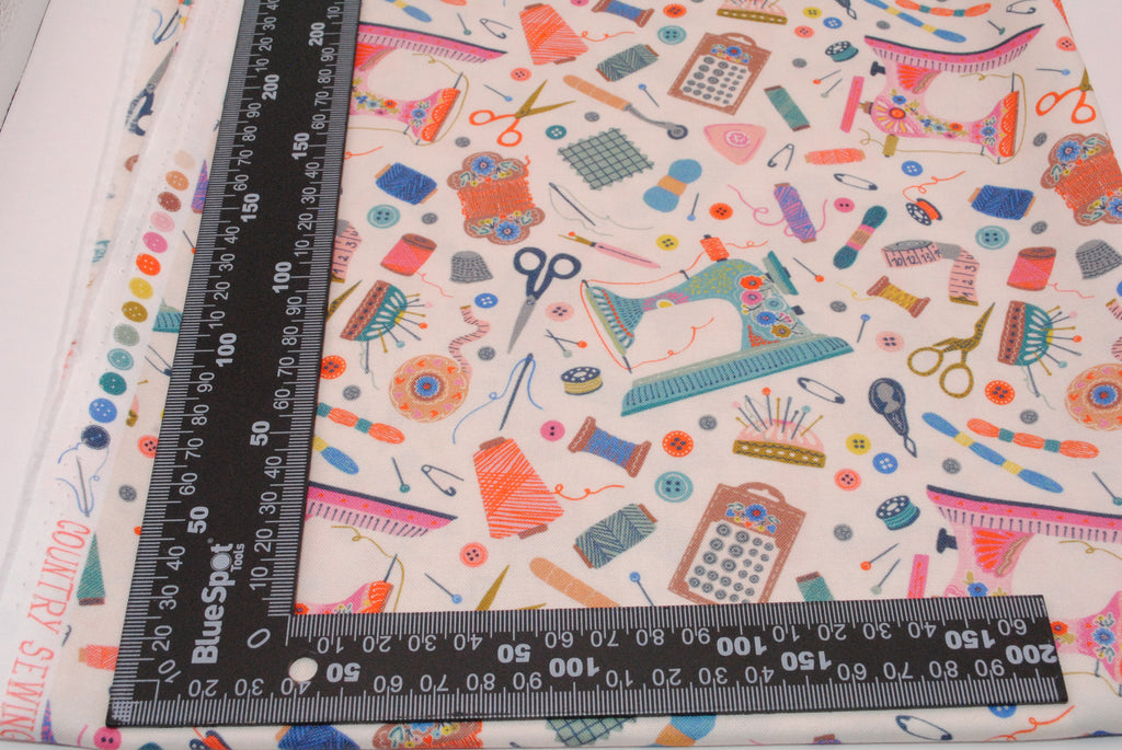 Country Sewing Club 100% cotton Sewing Club