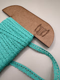 Coloured Lace trim 10mm wide