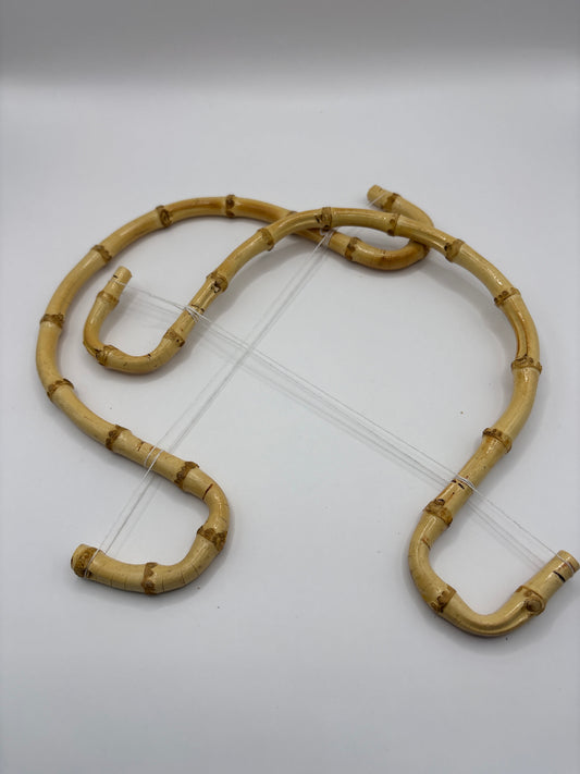 Bamboo bag handles