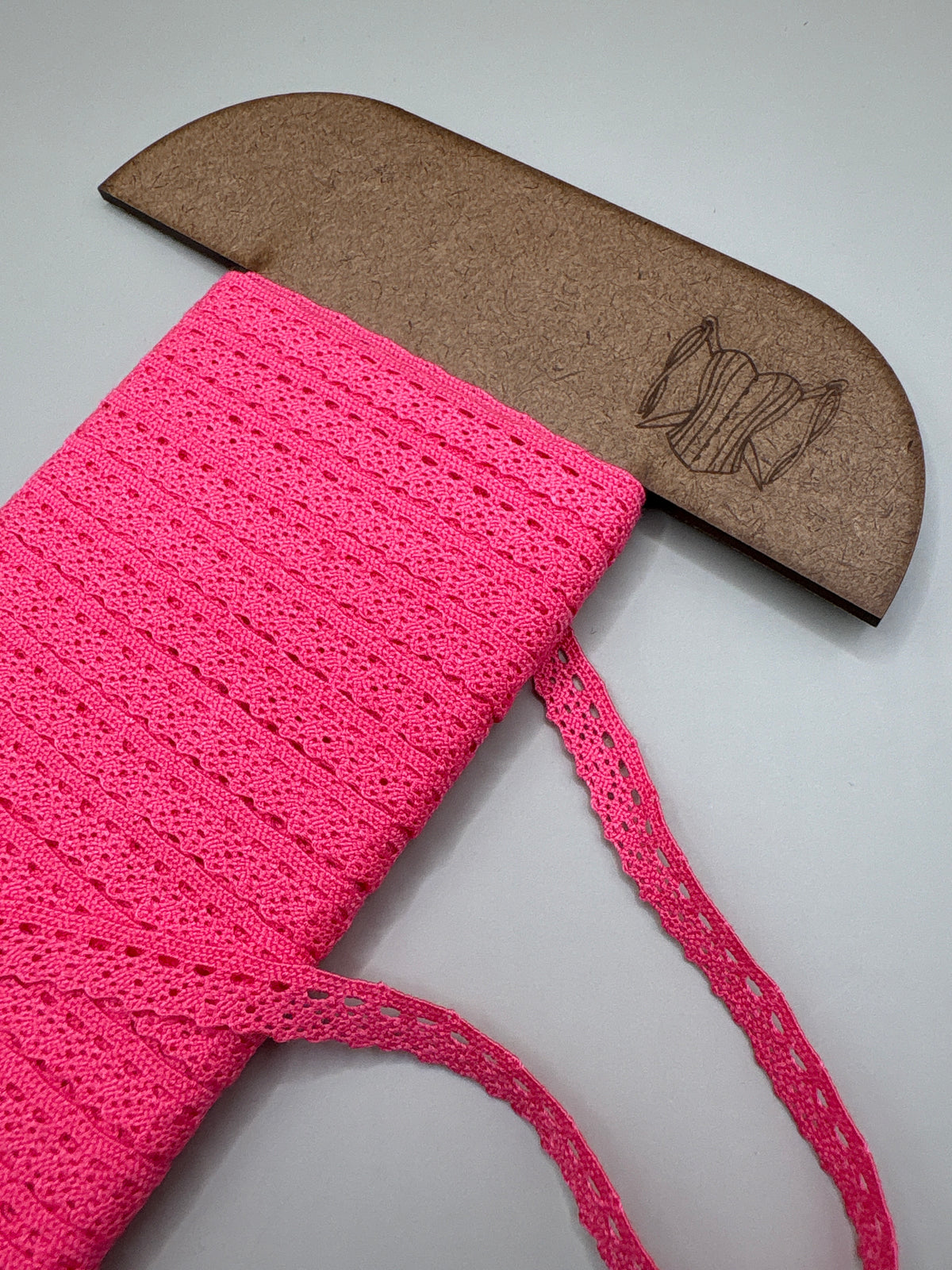 Coloured Lace trim 10mm wide