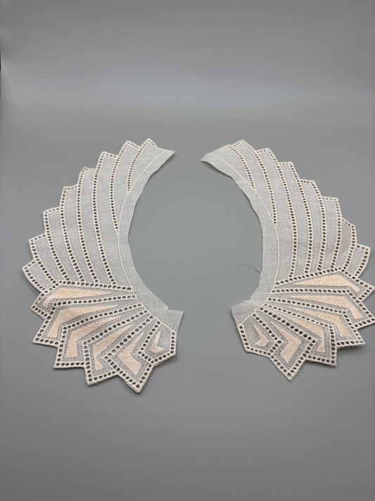 Embroidered collar